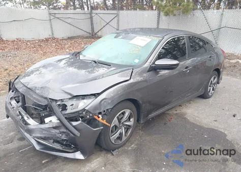 2019 Honda Civic Lx z USA, uszkodzony, nr VIN 2HGFC2F67KH595938